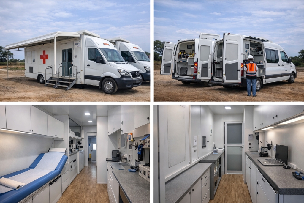 Mobile healthcare and workshop solutions in Nigeria