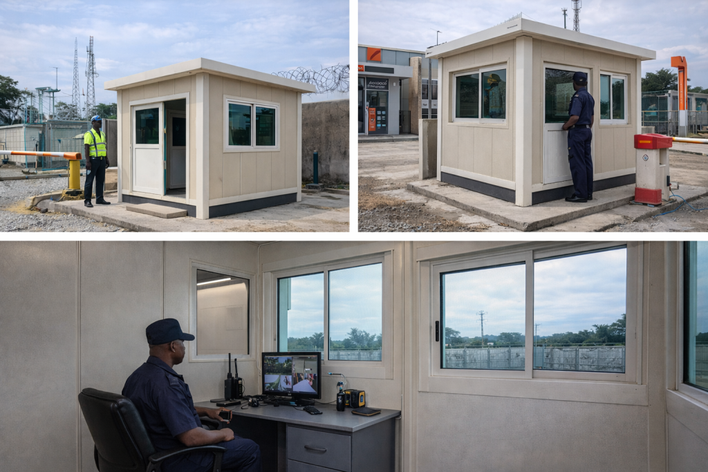 Security cabins across Nigeria