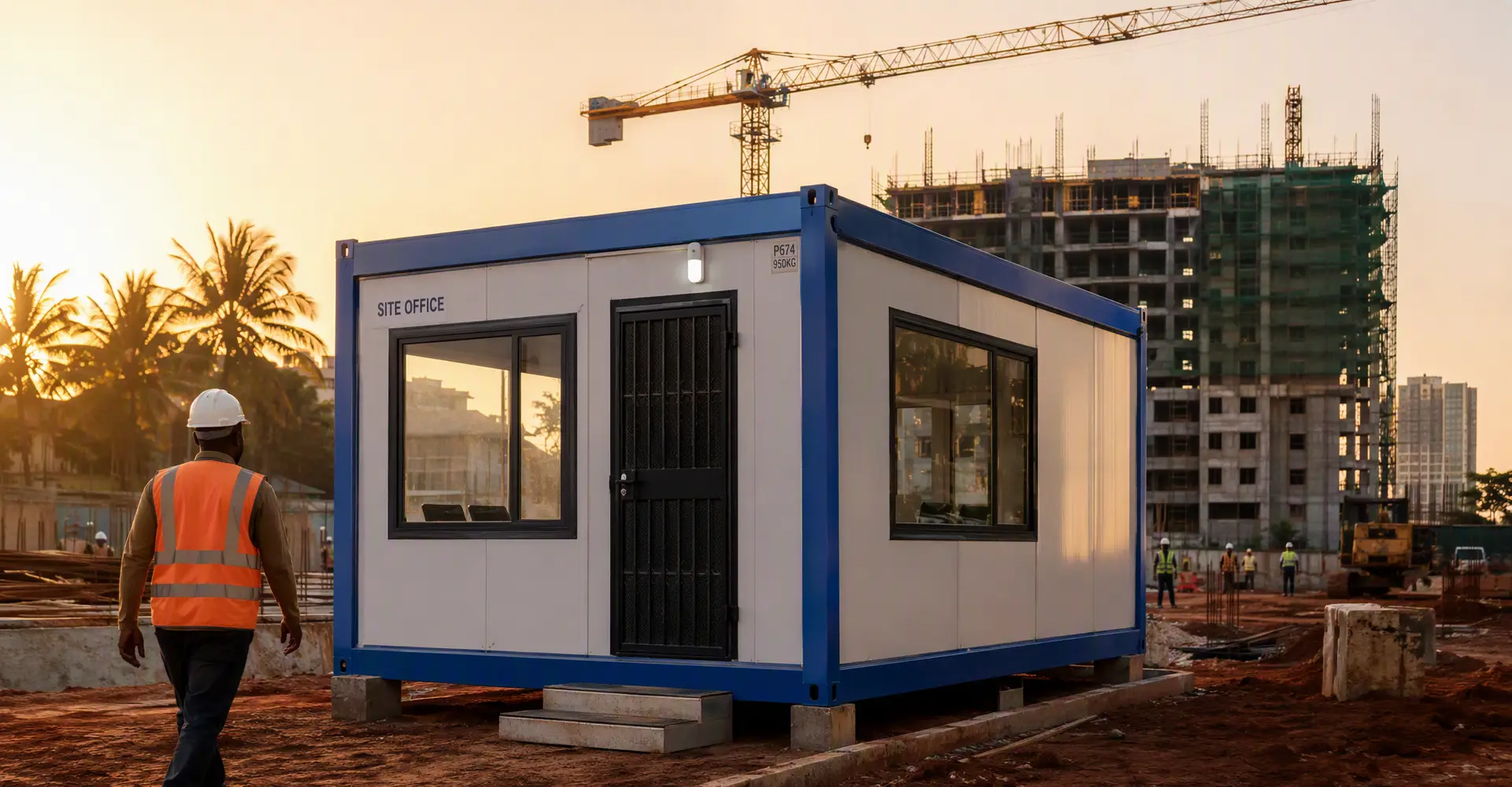 Modern modular ATM kiosk manufactured in Nigeria