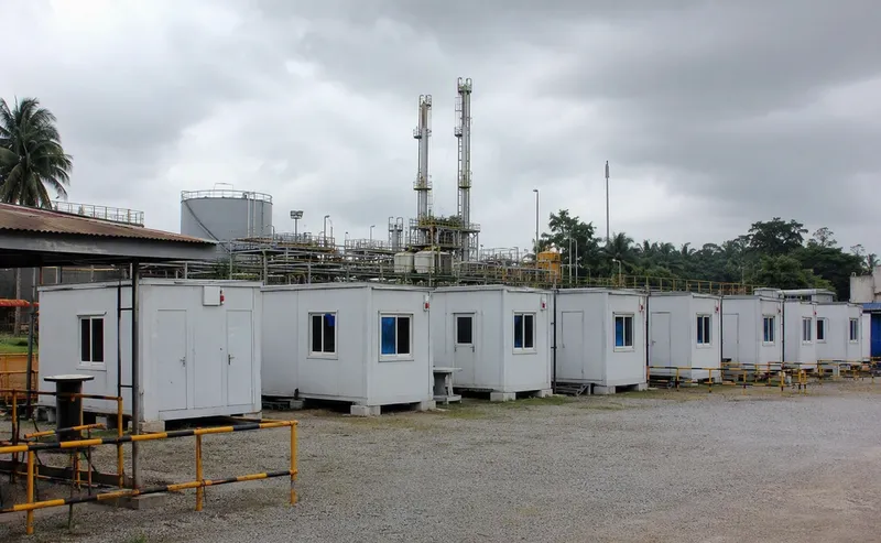 Labour camp porta cabins for oil servicing company Port Harcourt